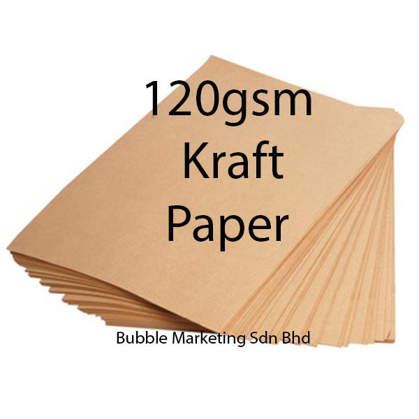 brown kraft printer paper