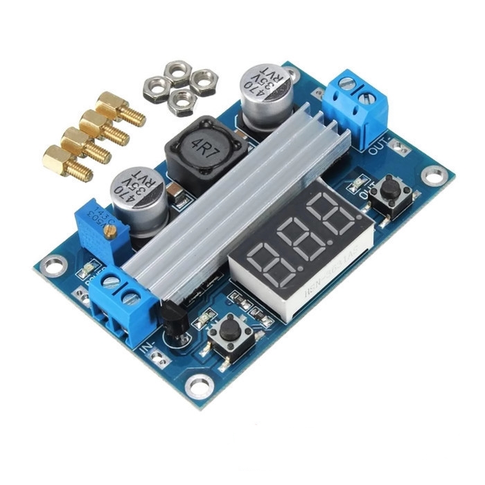 100W High Power DC Adjustable Voltage Step Up Regulator Module With Di