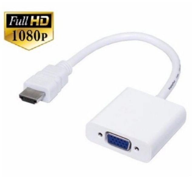 1080P HDMI to VGA Cable Video Converter Adapter Aux Cable with / without Audio