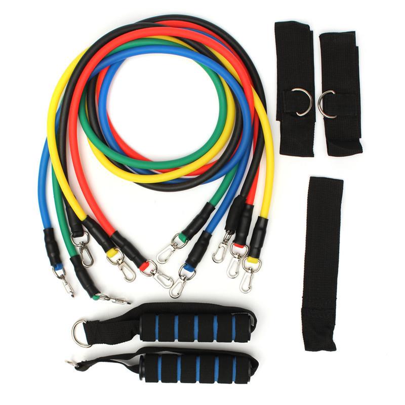 11 PCS Resistance Band Set Yoga Pil (end 7/23/2019 12:15 AM)