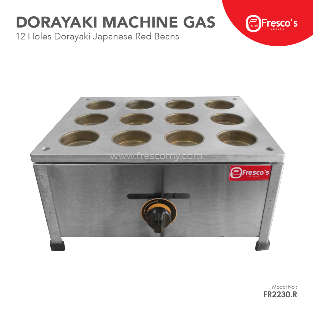 12 Holes Dorayaki Machine Gas