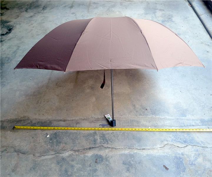 127cm Large Folding Umbrella Rain Anti UV Windproof Golf 3 foldable Big