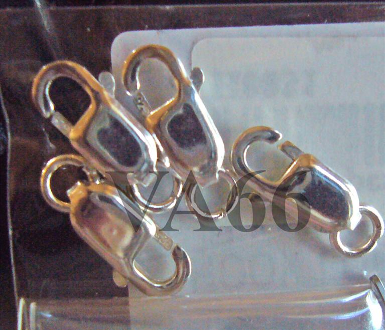 12mm Trigger Clasps 925 Sterling Silver Lobster Clasp Beads Hallmarked