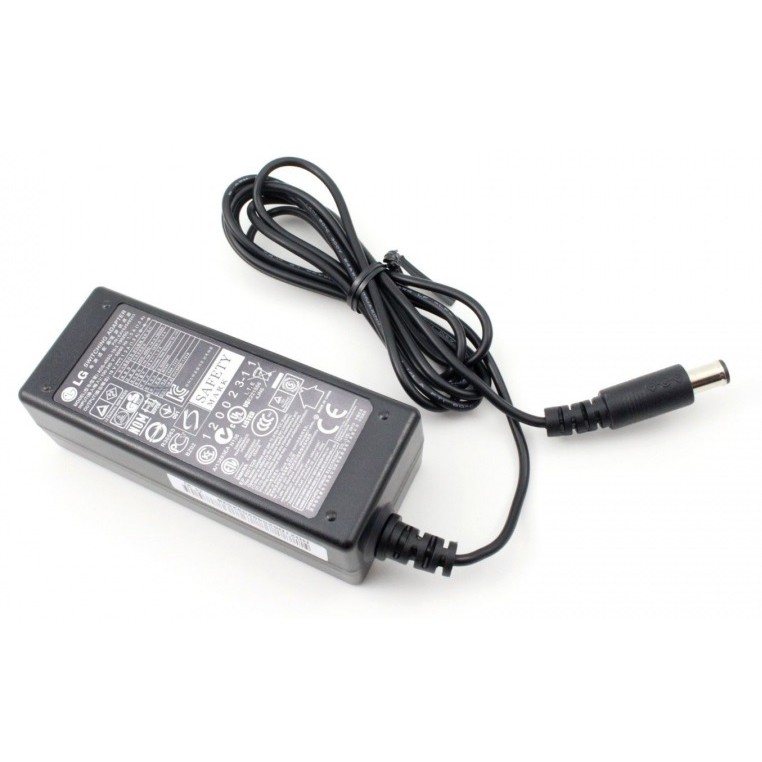 12V 2A (24W) 6.5 x 4.4mm Notebook Power Charger Adaptor for LG E1940TV Monitor