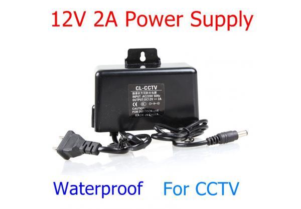 12V 2A Waterproof Power Supply for Arduino/CCTV