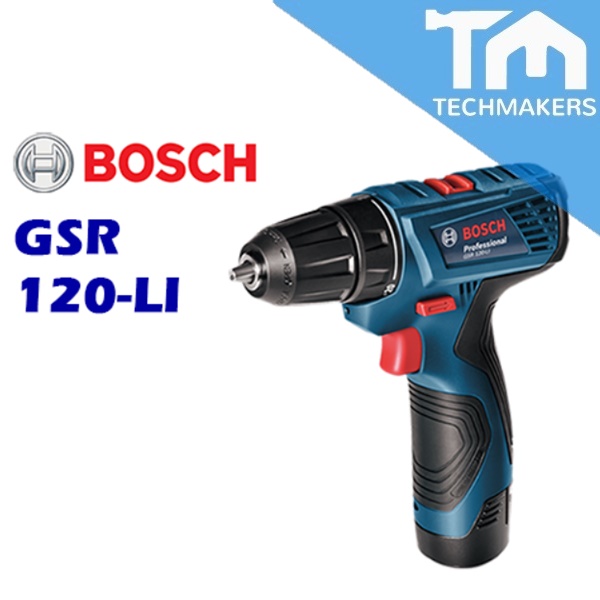 12V BOSCH GSR 120-LI Cordless Drill/ (end 2/8/2022 12:00 AM)