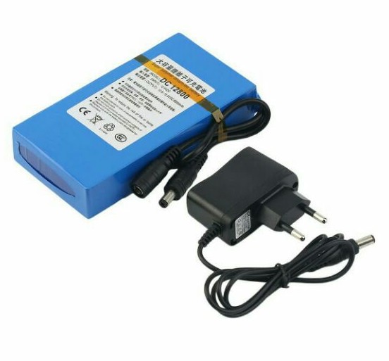 12v DC Rechargeable Battery Polymer Lithium-Ion Battery with Charger