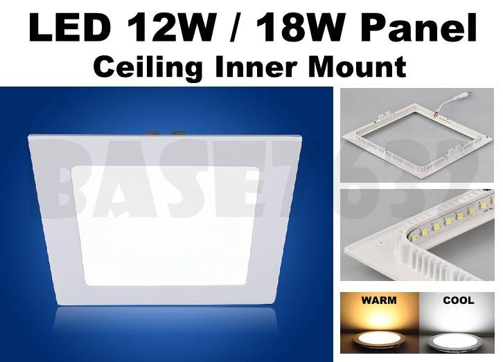 12W 18W LED Ceiling Panel Inner Mount Downlight LED Light Bulb 1632.1