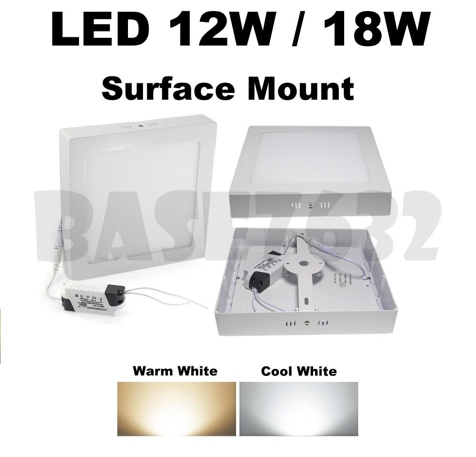 12W 18W  Led Ceiling Panel Surface Mount Downlight Light Bulb 1435.1