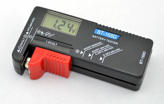 145 - Battery Meter Tester for AAA/AA/C/D 9V (Digital)