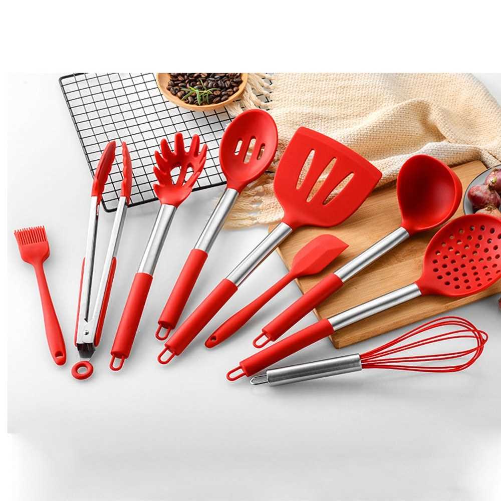 14Pcs Silicone Kitchen Cooking Uten (end 8/29/2022 1200 AM)