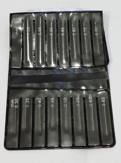 15 HSS Steel Carbide Twist Drill Bits - 0.3mm to 1mm For Model Kits
