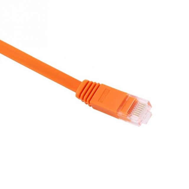 15 Meter RJ45 CAT6 Ethernet Network Flat LAN Cable UTP Patch Router Cables Ora