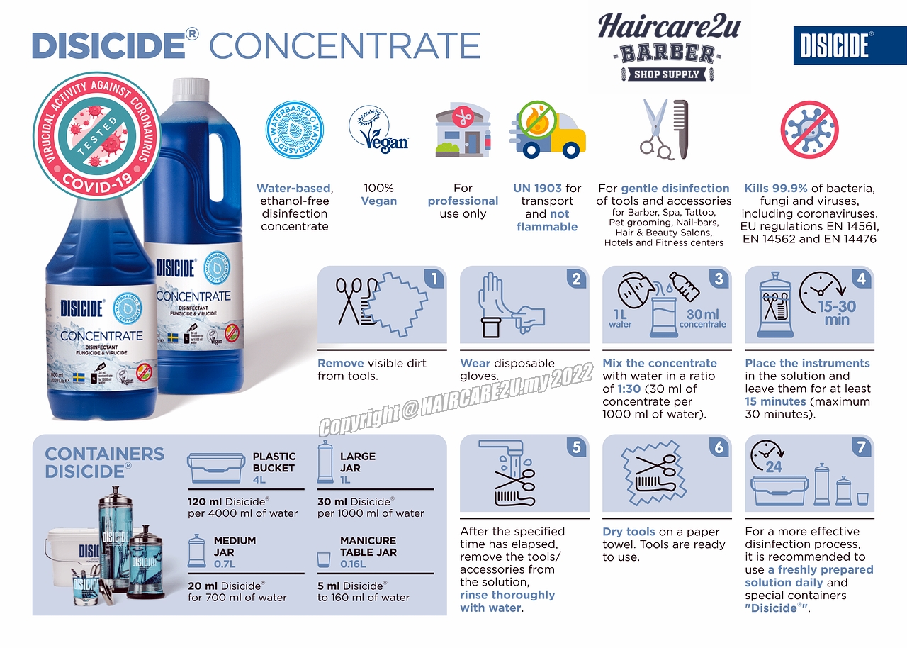 1500ml Disicide Concentrate Disinfectant Liquid