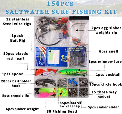 surf fishing tackle kit