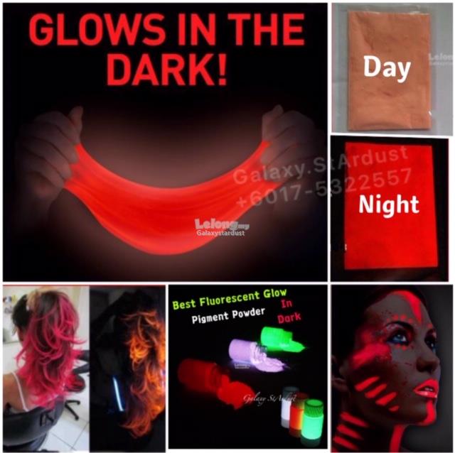 16 Color-White-Red-Powder-Paint-Multi Purpose-DIY-Glow-in-the-Dark