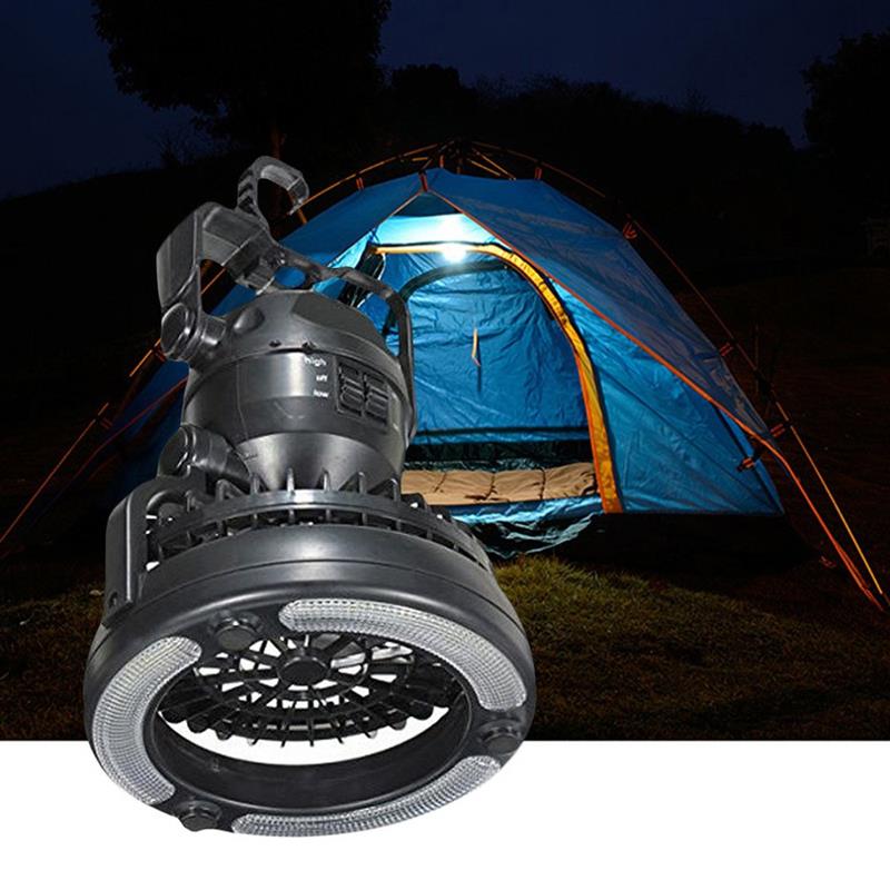 Outdoor 18 Leds Light Fan Lamp Camping Tent 80OnPwk