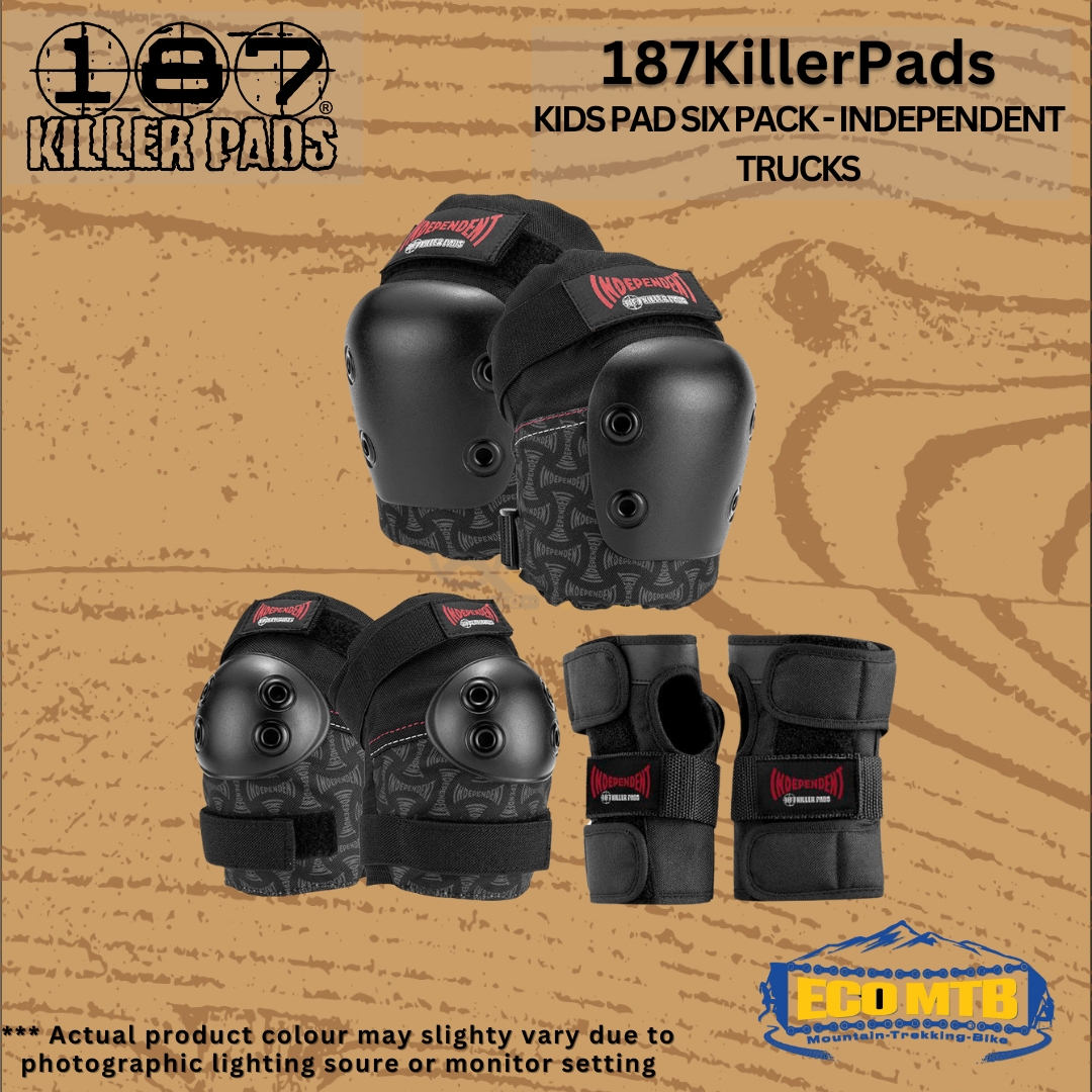 187 KILLER PADS KIDS PAD SIX PACK - INDEPENDENT TRUCKS