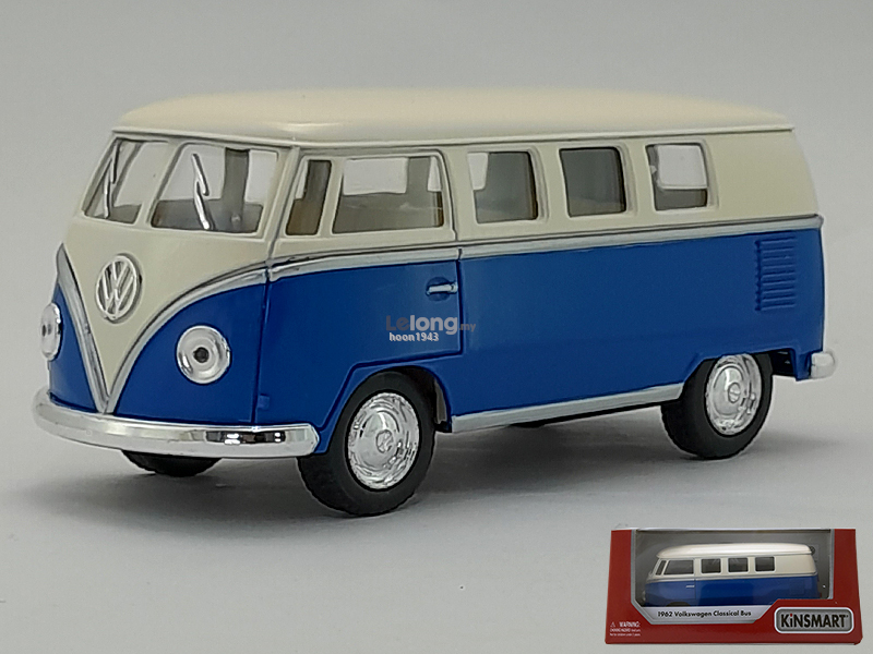 1962 Volkswagen T1 Classical Bus / Kombi Diecast Metal Microbus