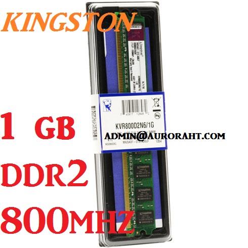 1GB Kingston Desktop PC DDR2 RAM 800Mhz PC-6400 KVR800D2N6/1G Memory