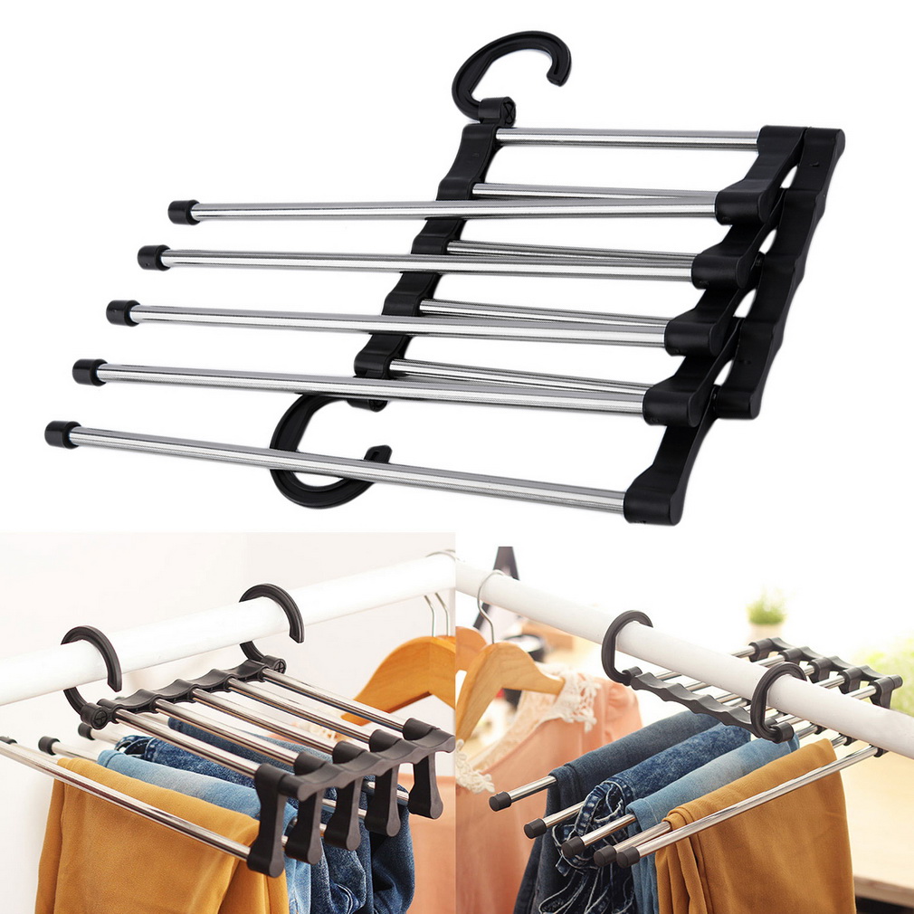 1pc Closet Organizer Trouser Pants End 12 10 2018 8 Pm 1pc Closet Organizer Trouser Pants Ties Scarf Shawl Rack Hanger Space