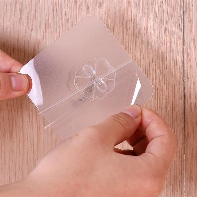 1pcs Magic Hook without Nails [ No Screw ] transparent strong sticky heavy mag
