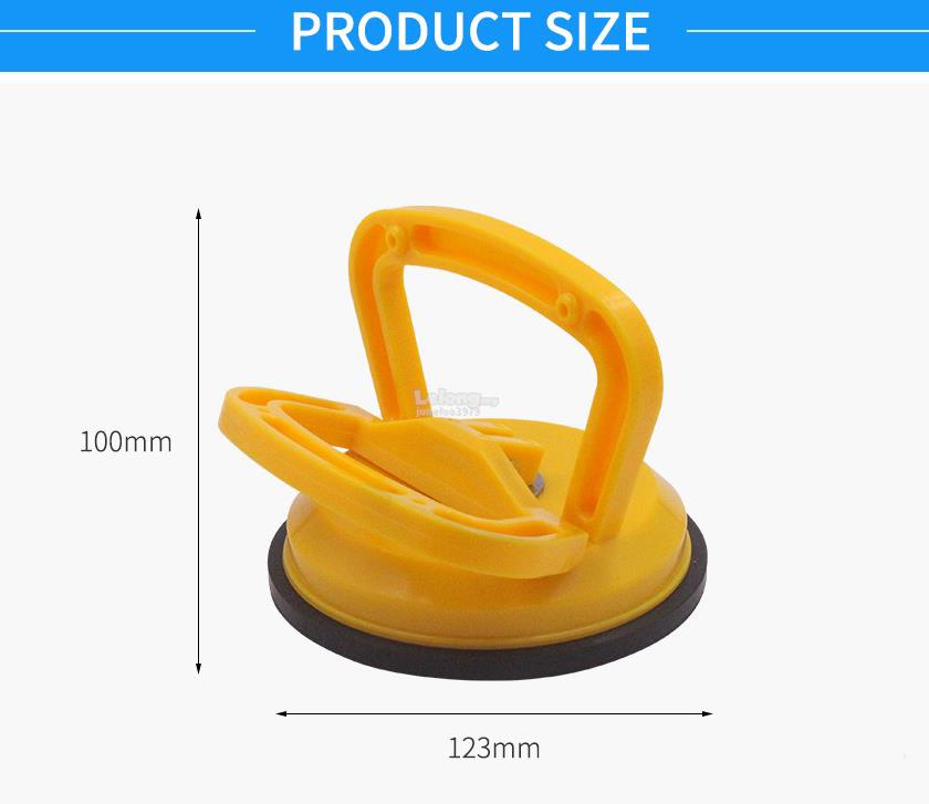 1pcs Plastic Single Claw Glass Suction Plate Suction Cup Glass Sucker