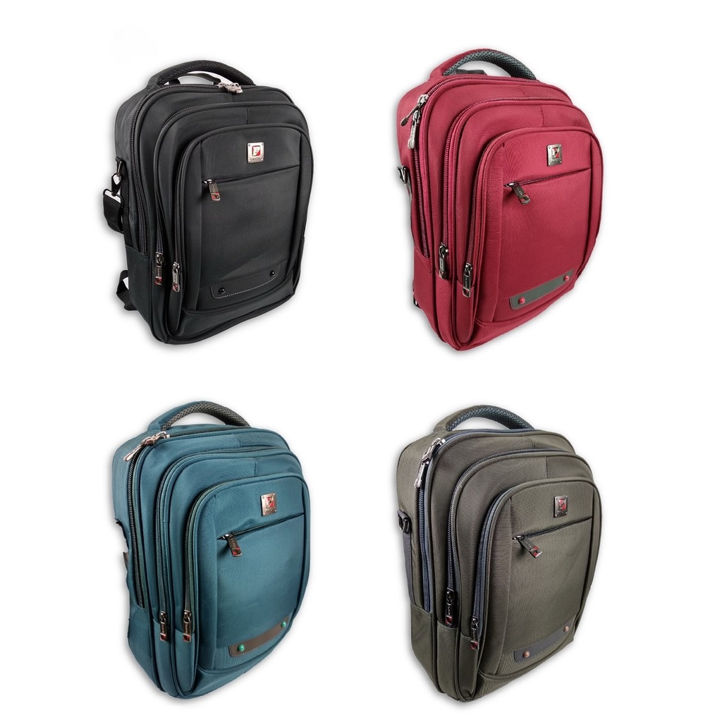 2 In 1 Premium Laptop Backpack Durable Sling Bag Beg School Bag - 15 &quot;