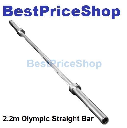 2 2m Olympic Barbell Straight Bar H End 7 20 2018 12 35 Pm 2 2m Olympic Barbell Straight Bar Handhold Per Plate Weight Lifting