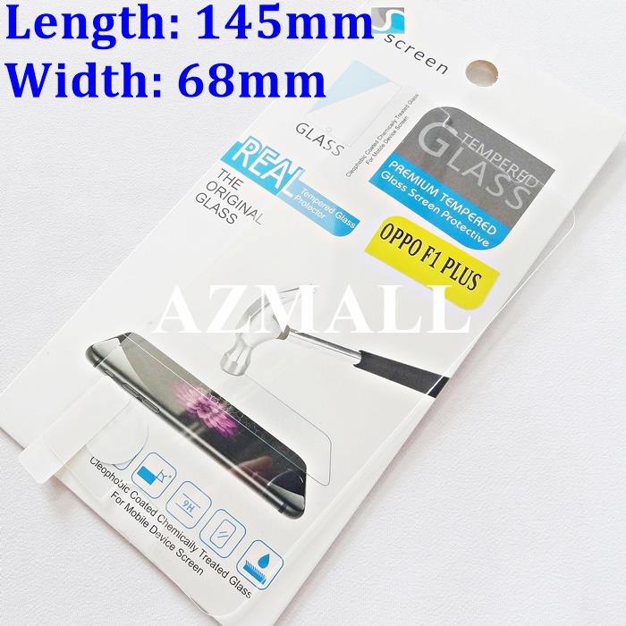 2.5D 9H REAL Tempered Glass Screen Protector Oppo F1 Plus / R9 (5.5")