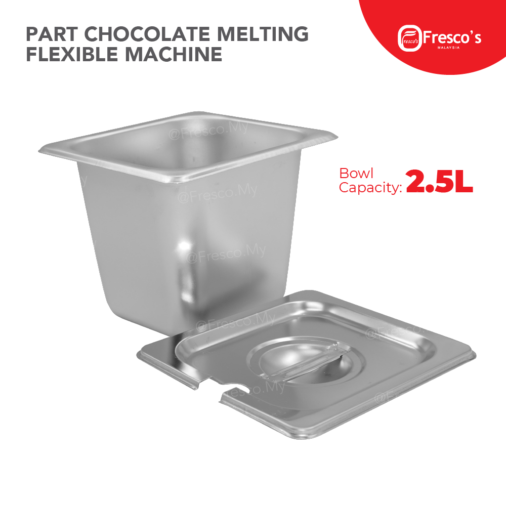 2.5L Bowl Chocolate Melting Warmer Flexible Machine Commercial