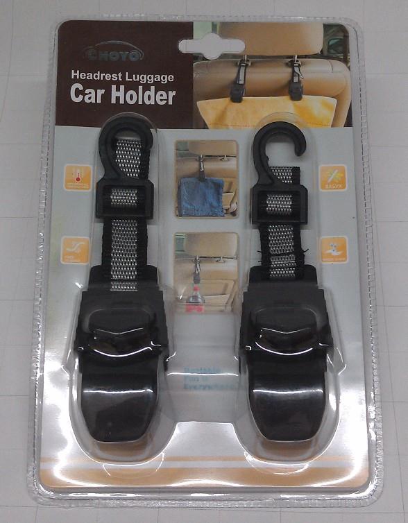 2 Flexible Car Headrest Hanger Hook
