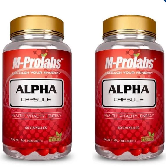 2 pcs M-Prolabs Alpha Capsule [ Combo X 2 Pcs ]