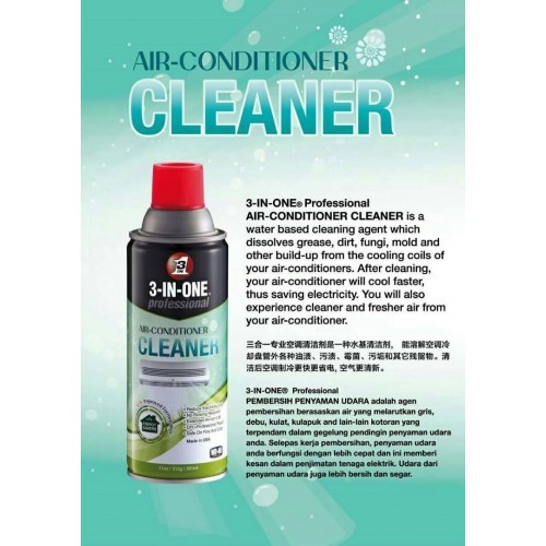 2 X WD40 Air-Conditioner / Air Cond Cleaner (3-In-1) - 331mL