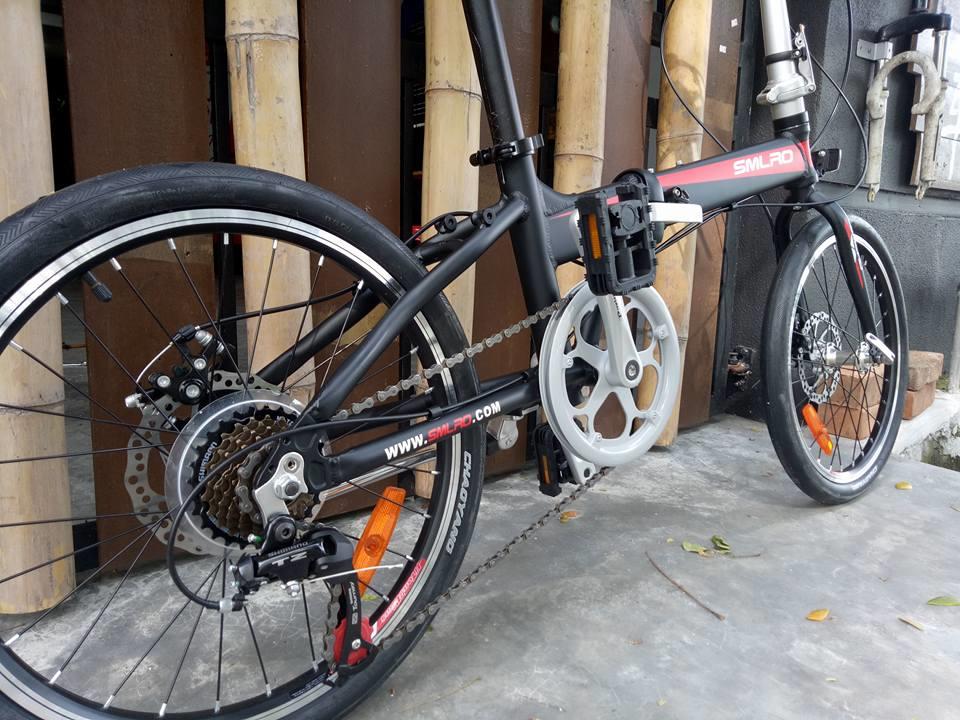20' Smlro alloy 7s folding bike bic (end 7/29/2018 10:15 AM)