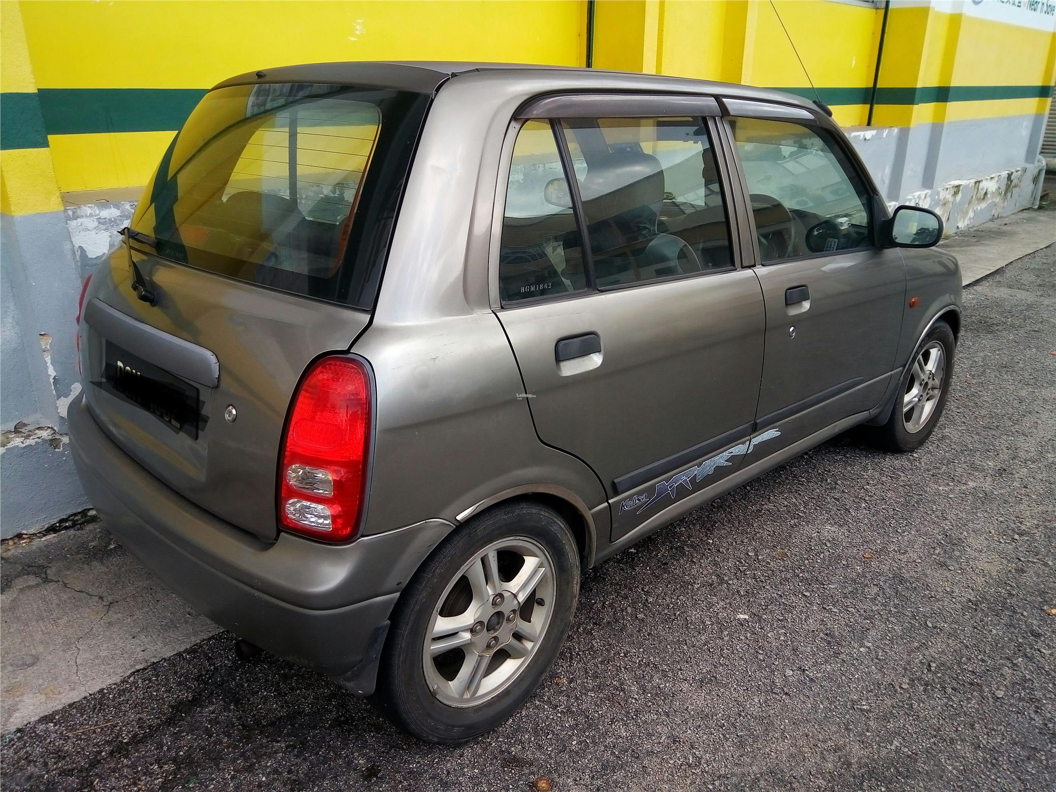 2002 Perodua Kelisa gx 1.0 (m) for sa (end 1/2/2017 3:15 PM)