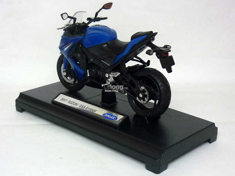 2017 Suzuki GSX-S1000F 1:18 Motorbike