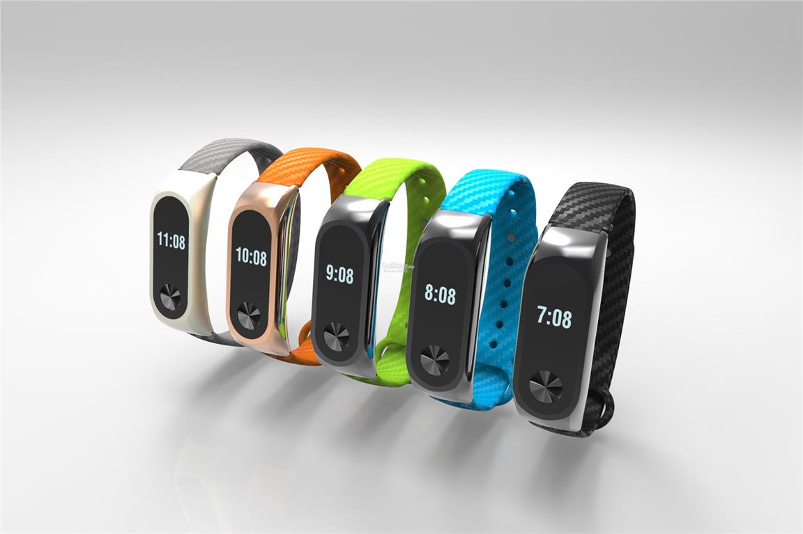 2017 Xiaomi Mi Band 2 New Fashion TPU Wristband Strap Band Bracelet