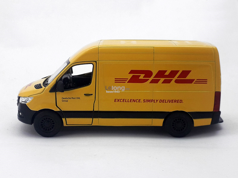 2020 Mercedes Benz Sprinter DHL / UPS Delivery Van Diecast Metal Model