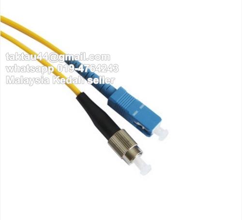 20m FC-SC Simplex Single Mode SM Fiber Optic Cable Patch Cord Jumper