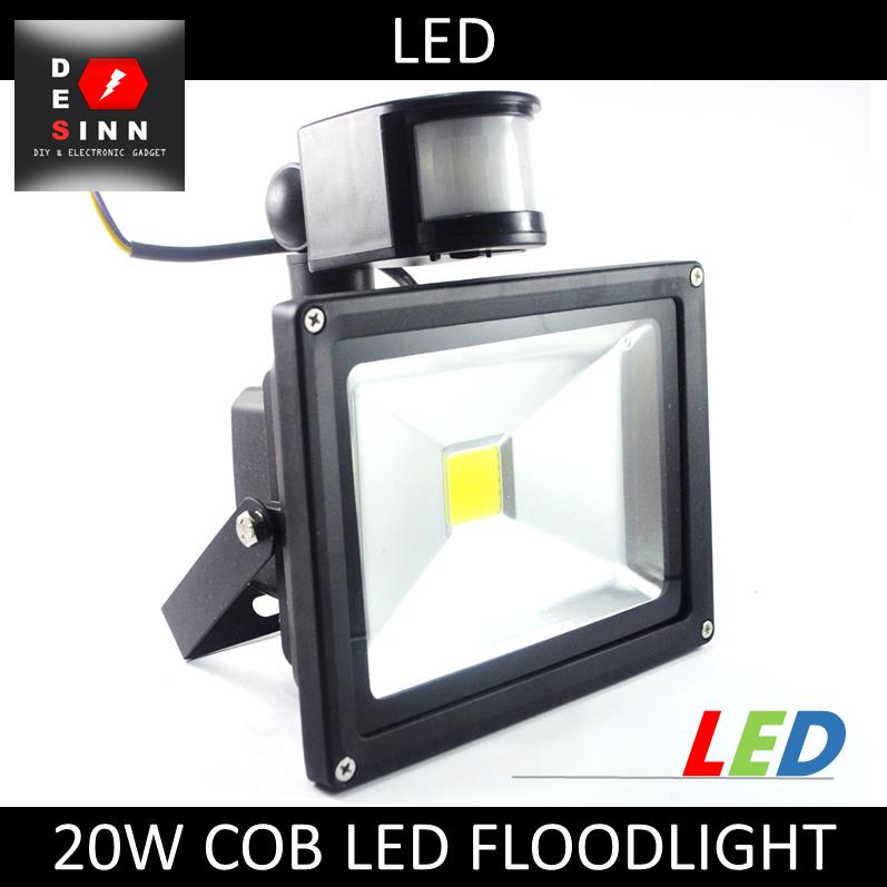 20w Waterproof Ip65 With Pir Motion End 2 26 2019 1 15 Am 20w Waterproof Ip65 With Pir Motion Sensor Cob Led Flood Light Outdoor