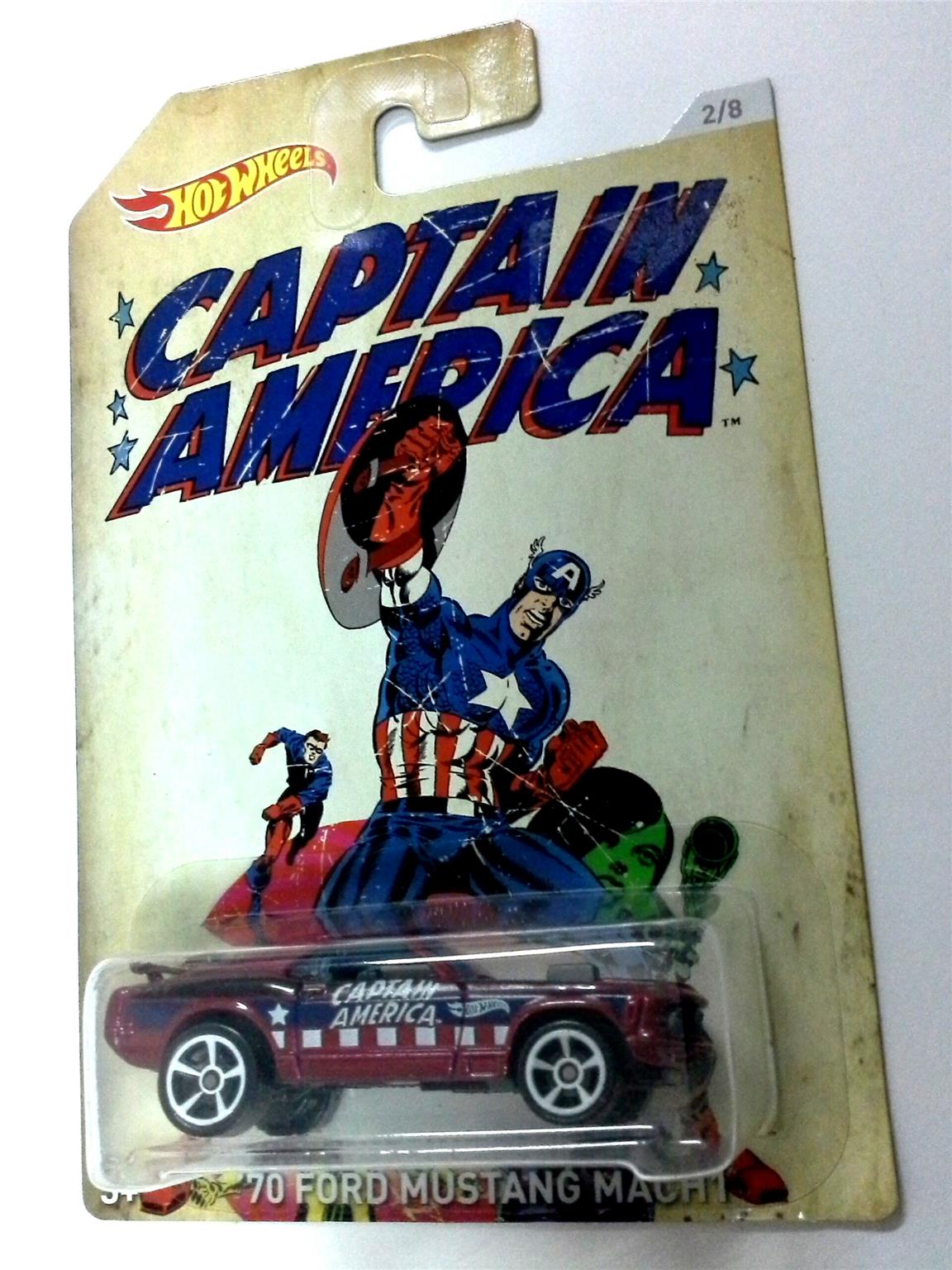 hot wheels captain america