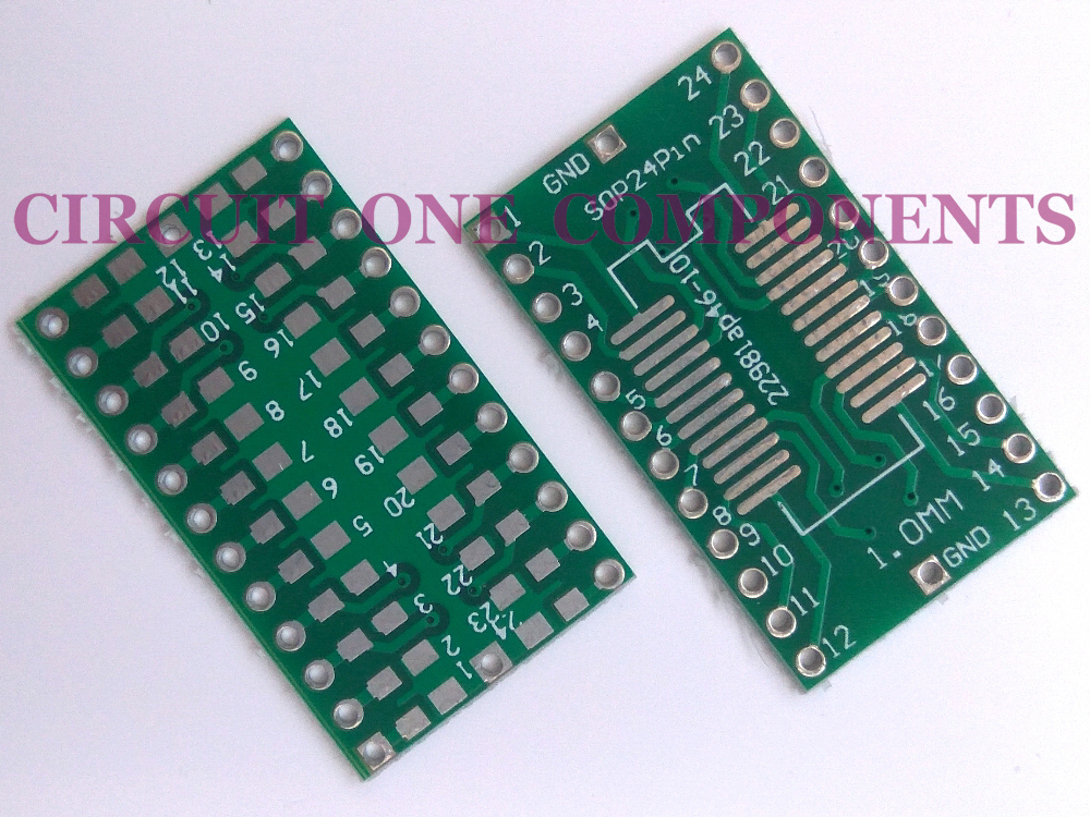 24 Pins SOP24 2.54mm Conversion Board - Each