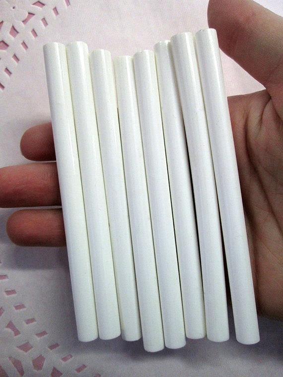 white hot glue sticks