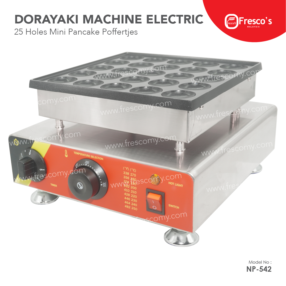 25 Holes Dorayaki Machine Electric