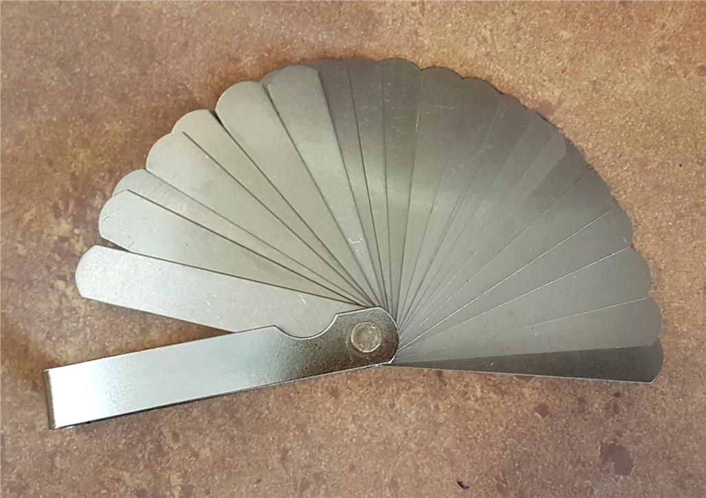 25pcs Blades Metric Feeler Gauge (0. (end 4/6/2021 1211 AM)