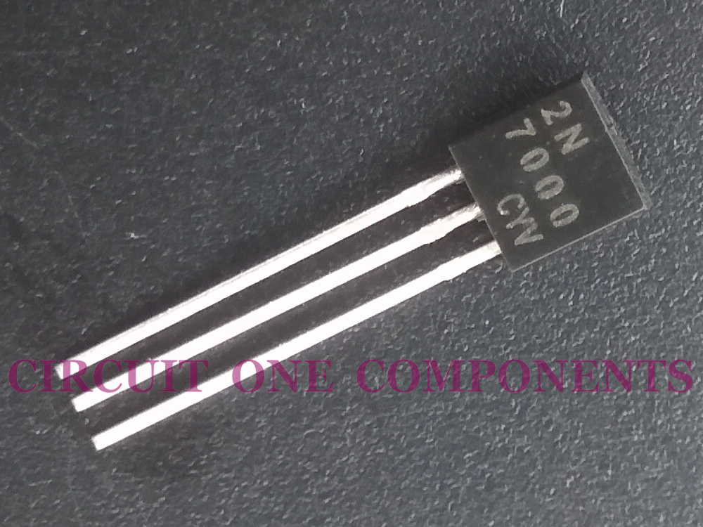 2N7000 Transistor 200mA 60V N-Ch - Each