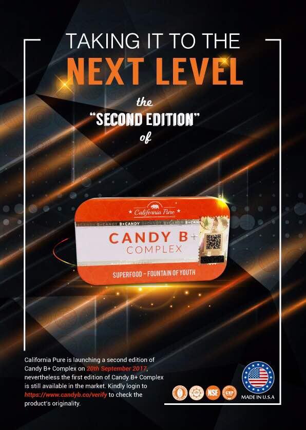 (2ND EDITION) B+ Complex Candy - 3 tin