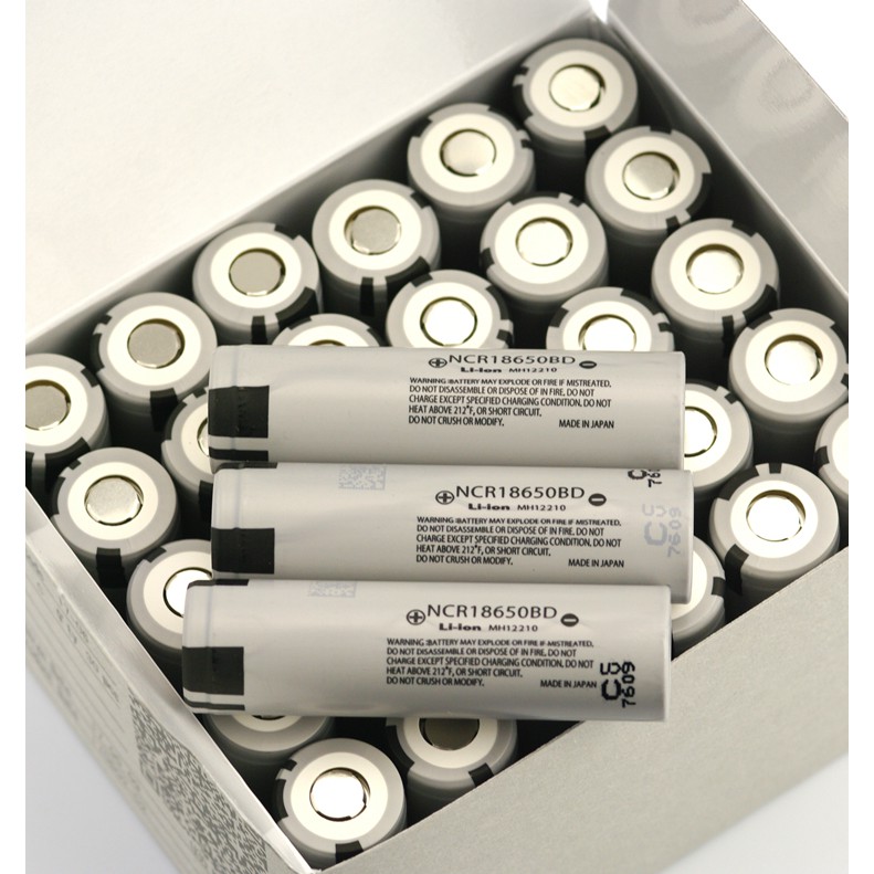 2pcs 10A 3200mAh Panasonic 18650 NCR18650BD Rechargeable Li-ion battery