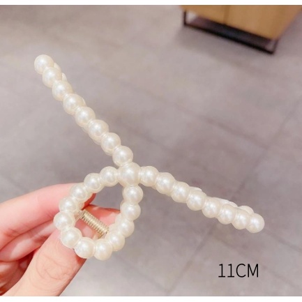 (2PCS) 8~11cm Korean Pearl Ball Hairclips Women Hair Clip Accessories